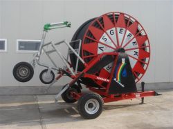 Öntözés Forrás 90/420 R öntöződob vízágyúval