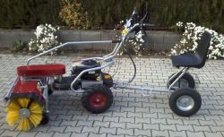 Mezőgazdasági gépek Panter Panter Spazzola 110 C Hydro ipari lombseprű gép (Hóseprű és takarító gép)