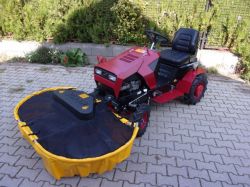 Mezőgazdasági gépek Panter 16 LE-s Briggs motoros, Panter FD-5 fűkaszáló traktor, cseh gyártmány!