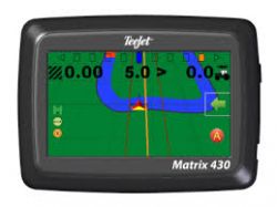 Agrárinformatika és GPS Teejet Matrix 430 sorvezető GPS újdonság
