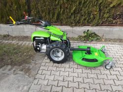 Traktor MGM Lampacrescia 15 le-s Castoro Super Mower fűnyíró kivitelű egytengelyes traktor