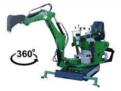 Egyéb építőipari gép  Mini Forgókotró MPT-72-1200-P+