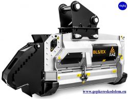 Erdészeti gépek  ERDÉSZETI SZÁRZÚZÓ KOTRÓGÉPEKHEZ BL5 EX VT – BL5 EX SONIC 24-36 t