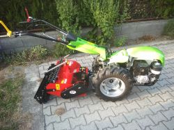  MGM Lampacrescia 13 le-s MGM Lampacrescia Castoro Super Honda ipari kivitelű síkelőkészítő-talajszekcionáló egytengelyes kistraktor
