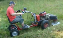 Mezőgazdasági gépek DAKR 16 LE-s Briggs motoros Panter kistraktor szuper áron !!!