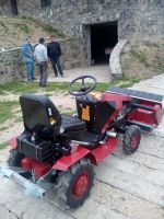 Traktor DAKR Cseh gyártmányú 16 LE-s Panter FD5 Mulcher mulcsozótraktor szuper áron