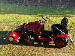 Traktor DAKR Cseh gyártmányú 16 LE-s Panter FD5 Mulcher mulcsozótraktor szuper áron