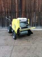 Traktor MGM Lampacrescia 13 le-s MGM-Lampacrescia Ginko R710 egytengelyes kistraktor bálázógéppel