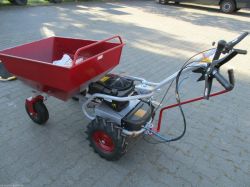 Traktor DAKR 6,5 LE-s cseh gyártmányú hidrosztatikus hajtású dömper kisgép !!!