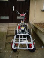 Traktor DAKR Cseh gyártmányú 6,5 LE-s ládaszállító kisgép