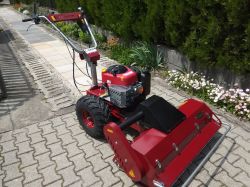 Traktor DAKR Dakr Panter FD-344 + MC 100 mulcsozó (13 LE-s) cseh gyártmányú professzionális egytengelyes traktor szuper áron !!!