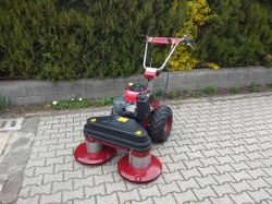 Traktor DAKR Dakr Panter FD-344 + RZS 121 kettődobos kasza (13 LE-s) cseh gyártmányú professzionális egytengelyes traktor szuper áron !!!