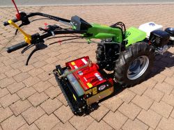 Traktor MGM Lampacrescia 13 le-s MGM Castoro Super HONDA ipari kivitelű forgóboronás egytengelyes kistraktor