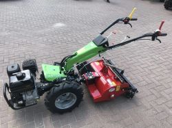 Traktor MGM Lampacrescia 15 le-s MGM Lampacrescia Castoro Super ipari kivitelű síkelőkészítő-talajszekcionáló egytengelyes kistraktor szenzációs áron !!!