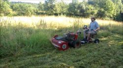 Traktor DAKR DAKR PANTER FD-3 + MC100 professzionális magasgazvágó gép szenzációs áron !!!