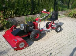 Traktor DAKR DAKR PANTER FD-3 + MC100 professzionális magasgazvágó gép szenzációs áron !!!