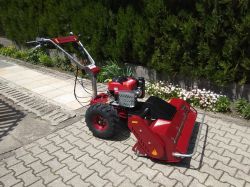 Traktor DAKR Dakr Panter FD-344 + MC 100 szárzúzó (13 LE-s) cseh gyártmányú professzionális egytengelyes traktor szuper áron !!!