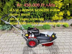 Mezőgazdasági gépek DAKR 6,5 LE-S TRITON HONDA MAGASGAZVÁGÓ-KASZÁLÓ GÉP: 450.000 Ft.+Áfa (CSEH GYÁRTMÁNY)