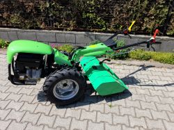 Mezőgazdasági gépek MGM Lampacrescia 13,5 le-s Castoro Super Maxi egytengelyes traktor 80 cm-es talajmaróval: 1.450.000 Ft.+Áfa (Olasz gyártmány) !!!
