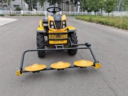 Mezőgazdasági gépek Taurus Minitraktor Tauros ZX 18 4x4, 18 LE-s, tárcsás kaszával szenzációs áron !!!
