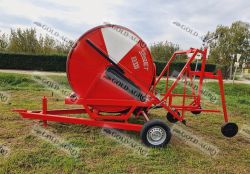 Mezőgazdasági gépek Turbo-Jet Öntöződob 63/300 és 63/330 forgózsámolyos kivitelben