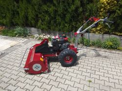 Mezőgazdasági gépek DAKR Dakr Panter FD-344 + MC 100 szárzúzó (13 LE-s) cseh gyártmányú professzionális egytengelyes traktor szuper áron !!!