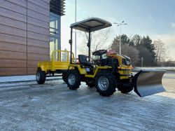 Traktor Taurus Minitraktor Tauros ZX 18 4x4, 18 LE-s szenzációs áron !!!