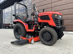 Traktor Taurus Tauros ZX254D 4x4-es professzionális dízel fűnyíró-traktor, 120 cm-es fűnyíróasztallal (25 LE)