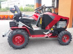  DAKR Panter FD-5 minitraktor, (Cseh gyártmányú), 16 LE-s, szenzációs áron