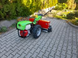  MGM Lampacrescia 13 le-s MGM Lampacrescia Castoro Super Honda ipari kivitelű fűmagvető egytengelyes kistraktor