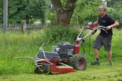  DAKR PANTER FD-3-MOWER professzionális egytengelyes traktor kétkéses fűnyíróasztallal !!!