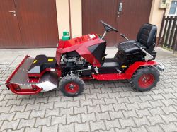  DAKR Panter FD-5 magasgazvágó minitraktor, (Cseh gyártmányú), 16 LE-s, szenzációs áron (Ár: 16 LE-s alapgép + 91 cm-es magasgazvágó: 2.100.000 Ft.+Áfa)