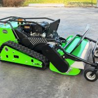  MGM Lampacrescia Honda motoros, Olasz gyártmányú, MGM TRX 87 Hybrid ipari kivitelű távirányítású, gumihevederes gazvágó-mulcsozó gép