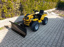   Tauros ZX 18 4x4, 18 LE-s kistraktor, hótolólappal és széles kerekekkel, szenzációs áron !!!