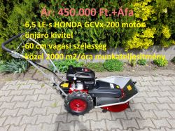 Mezőgazdasági gépek DAKR 6,5 LE-S TRITON HONDA MAGASGAZVÁGÓ-KASZÁLÓ GÉP: 450.000 Ft.+Áfa (CSEH GYÁRTMÁNY)