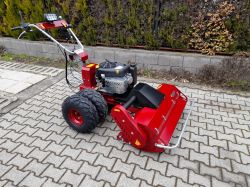  DAKR PANTER FD-3 (16 LE) + MC100 professzionális magasgazvágó-szárzúzógép: (Cseh gyártmány)