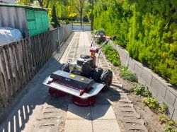  DAKR DAKR PANTER FD-3 (16 LE) + RZS121 professzionális magasgazvágó-kaszáló gép szenzációs áron !!!