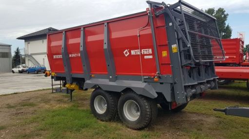 Metal-Fach N267/2 - 10t szervestrágyaszóró kocsi RAKTÁRRÓL!!!