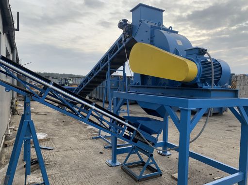  Scrap crushing / grinding plant