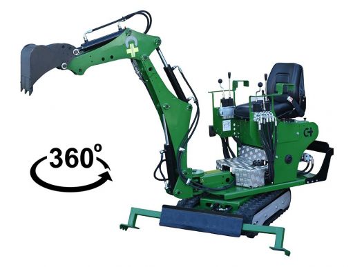  Mini Forgókotró MPT-72-1200-P+