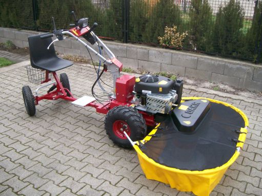 DAKR 16 LE-s Briggs motoros Panter kistraktor szuper áron !!!