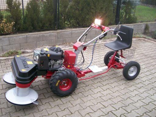 DAKR 16 LE-s Briggs motoros Panter kistraktor szuper áron !!!