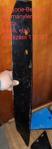 Gregoire Besson Kormány lemez pálca balos 178111 cikkszám 