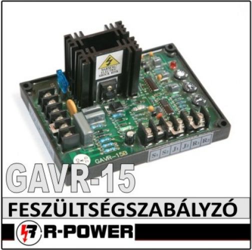  Univerzális feszültség szabályzó elektronika GAVR-15