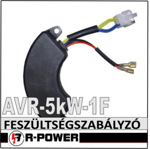  5kW Egyfázisú feszültség szabályzó gerjesztő elektronika AVR