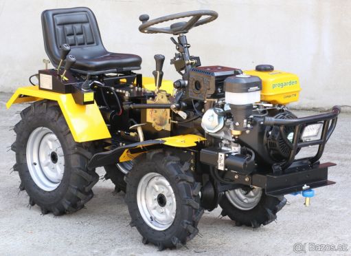  Mini traktor ProGARDEN Campo T18 4x4,18LE benzines