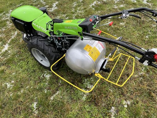 MGM Lampacrescia 11 le-s Castoro Master Lombardini ipari kivitelű egytengelyes gép forgóekével