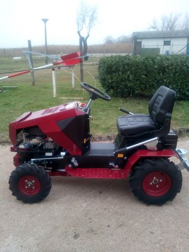 DAKR Cseh gyártmányú, 16 LE-s, Panter FD-5 multifunkcionális kistraktor szuper áron !!!