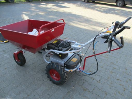 DAKR 6,5 LE-s cseh gyártmányú hidrosztatikus hajtású dömper kisgép !!!