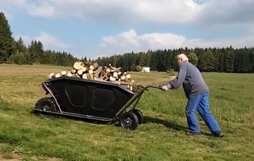  450  KG TEHERBÍRÁSÚ, CSEH GYÁRTMÁNYÚ ISOLIT-BRAVO JUMBO 2WD ELEKTROMOS SZÁLLÍTÓ JÁRMŰ